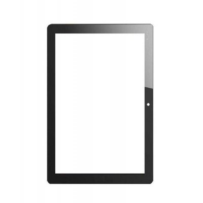 Replacement Front Glass For Chuwi Hi10 Black By - Maxbhi.com