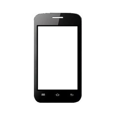 Replacement Front Glass For Hitech S230 Amaze Black By - Maxbhi.com
