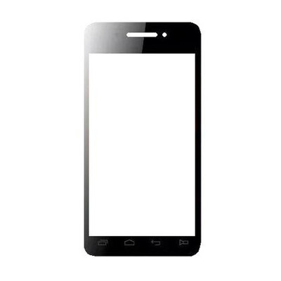 Replacement Front Glass For Magicon Ayane Qs4 Grey By - Maxbhi.com