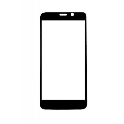 Replacement Front Glass For Tecno L7 Grey By - Maxbhi.com