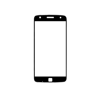 Replacement Front Glass For Moto Z Force 32gb Black Gold By - Maxbhi.com