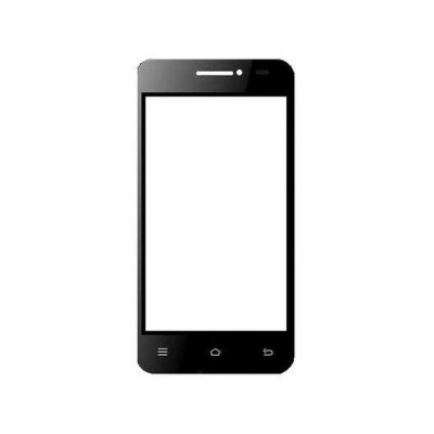 Replacement Front Glass For Mtech Ace 4 Black By - Maxbhi.com
