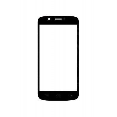 Replacement Front Glass For Prestigio Multiphone 5504 Duo Black By - Maxbhi.com