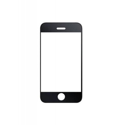 Replacement Front Glass For Gresso Mobile Iphone 3gs For Lady Black By - Maxbhi.com