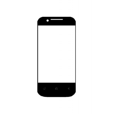 Replacement Front Glass For Zen Ultrafone 303 Qhd Black By - Maxbhi.com