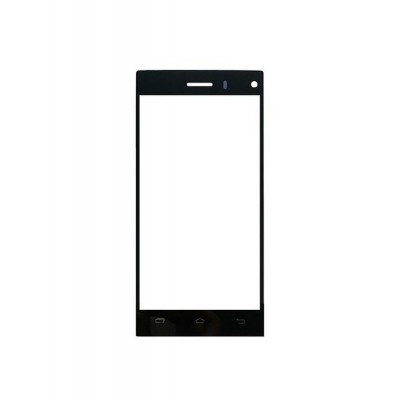 Replacement Front Glass For Leagoo Lead 3 Black By - Maxbhi.com