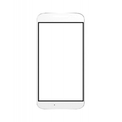 Replacement Front Glass For Moto G4 32gb White By - Maxbhi.com