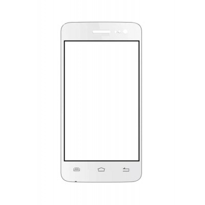 Replacement Front Glass For Sansui U40 White By - Maxbhi.com