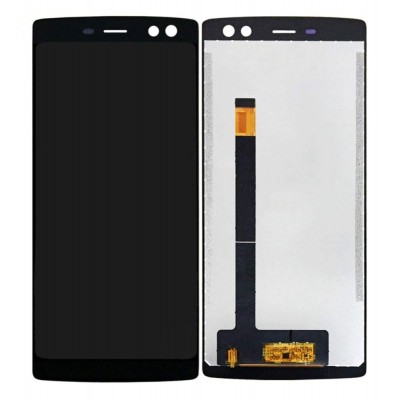 Lcd With Touch Screen For Doogee Bl12000 Black By - Maxbhi Com