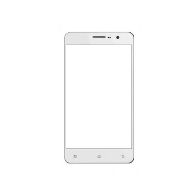 Replacement Front Glass For Maxx Msd7 3g Ax50 Black By - Maxbhi.com