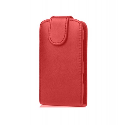 Flip Cover For Onida F970 White Red By - Maxbhi.com