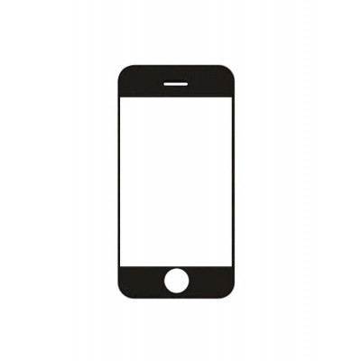 Replacement Front Glass For Cesim A510 Black By - Maxbhi.com
