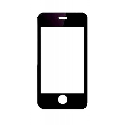 Replacement Front Glass For Wham Wd38 Black By - Maxbhi.com