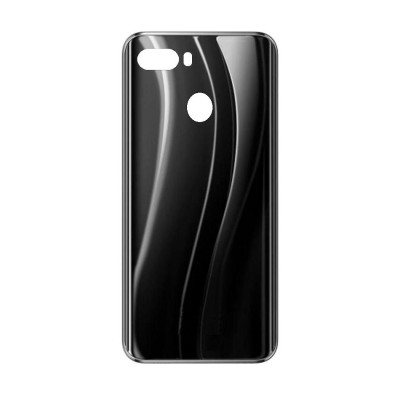 Back Panel Cover For Lenovo K5 Play Black - Maxbhi Com