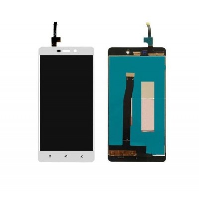 Lcd With Touch Screen For Xiaomi Redmi 3x White By - Maxbhi Com