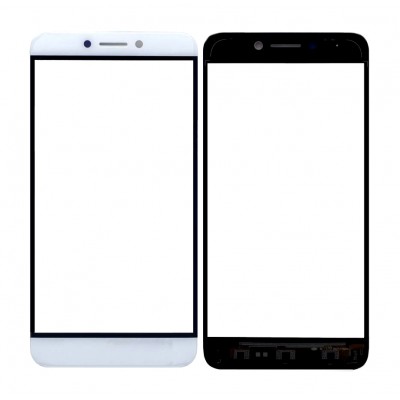 Replacement Front Glass For Leeco Le 2 Pro Silver By - Maxbhi Com