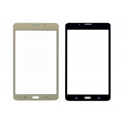 Replacement Front Glass For Samsung Galaxy Tab J Gold By - Maxbhi Com