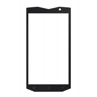 Replacement Front Glass For Blackview Bv8000 Pro Black By - Maxbhi.com