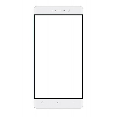 Replacement Front Glass For Qmobile Noir Z12 Pro White By - Maxbhi.com
