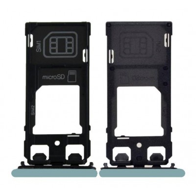 Sim Card Holder Tray For Sony Xperia Xz2 Compact Green - Maxbhi Com