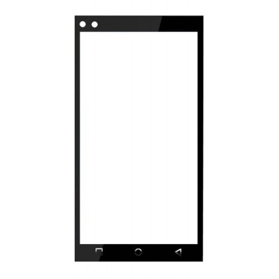 Replacement Front Glass For Uni N801 Black By - Maxbhi.com