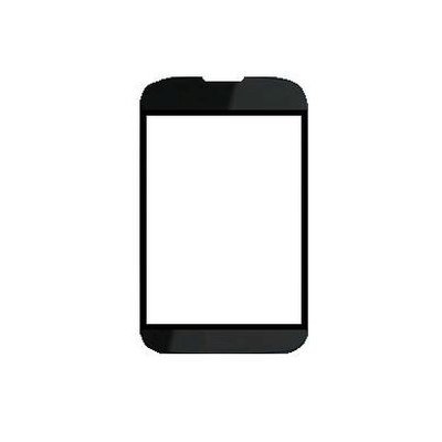 Replacement Front Glass For Lg Phoenix P505 Black By - Maxbhi.com