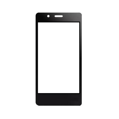 Replacement Front Glass For Bq Aquaris E4.5 Ubuntu Edition White By - Maxbhi.com