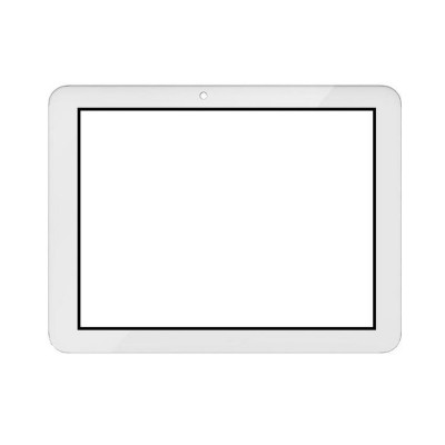 Replacement Front Glass For Archos 80 Helium 4g White By - Maxbhi.com