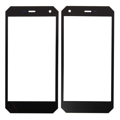 Replacement Front Glass For Nomu S10 Black By - Maxbhi Com