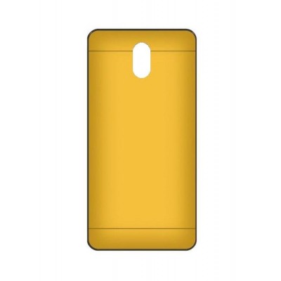 Back Panel Cover For Jinga A502 Yellow - Maxbhi.com