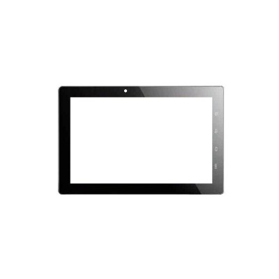 Replacement Front Glass For Byond Tech Mibook Mi3 Black By - Maxbhi.com
