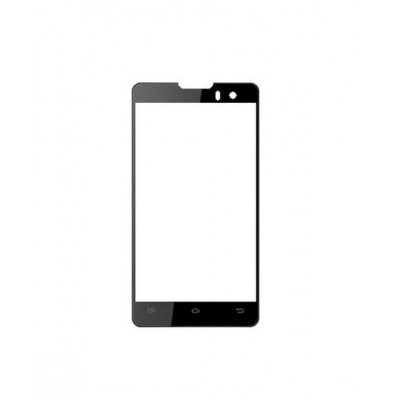 Replacement Front Glass For Cloudfone Thrill 400qx Black By - Maxbhi.com