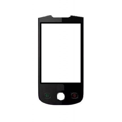 Replacement Front Glass For Videocon V1546 Black Grey By - Maxbhi.com