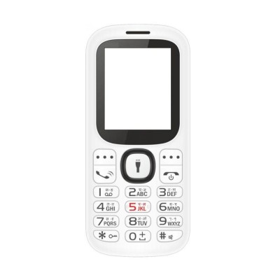 Full Body Housing For Detel D120 Plus White - Maxbhi.com