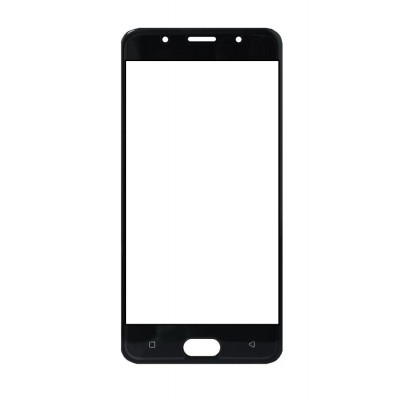 Replacement Front Glass For Kara Mega 2 Black By - Maxbhi.com