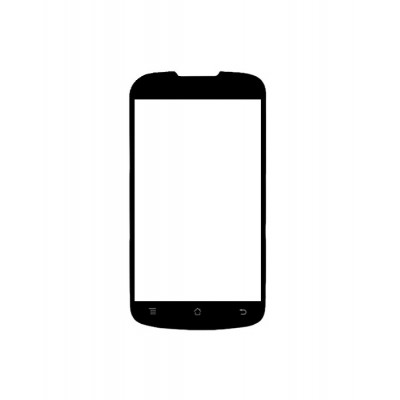 Replacement Front Glass For Huawei Ascend G300 U8818 Black By - Maxbhi.com