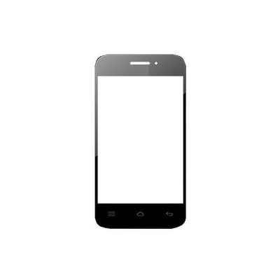Replacement Front Glass For Videocon Infinium Zest Flame Black By - Maxbhi.com