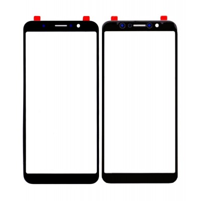 Replacement Front Glass For Asus Zenfone Max Pro M1 Zb601kl Black By - Maxbhi Com