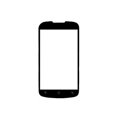 Replacement Front Glass For Huawei Ascend G300 Black By - Maxbhi.com