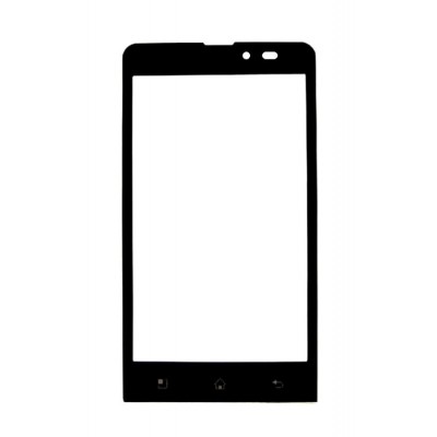 Replacement Front Glass For Lg F120l Black By - Maxbhi.com