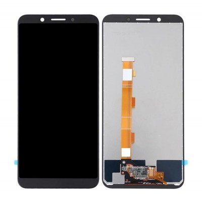 Lcd With Touch Screen For Oppo A1 Blue By - Maxbhi Com