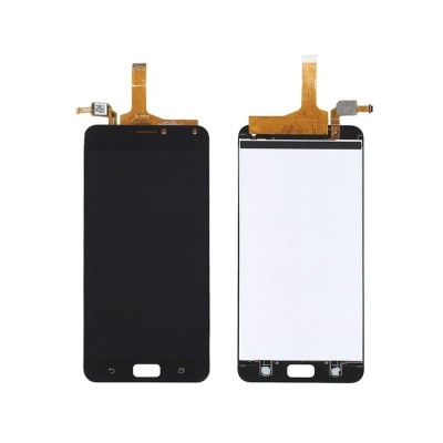 Lcd With Touch Screen For Asus Zenfone 4 Max Plus Zc554kl Black By - Maxbhi Com