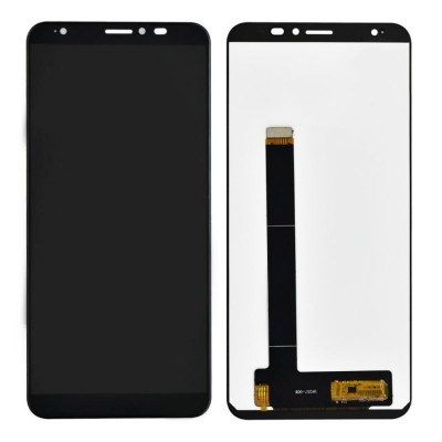 LCD with Touch Screen for Lava Z91 Blue