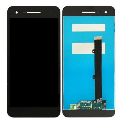 Lcd With Touch Screen For Vodafone Smart V8 White By - Maxbhi Com