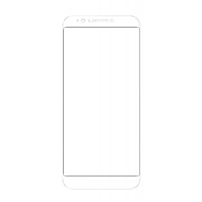 Replacement Front Glass For Blu Studio View Xl Silver By - Maxbhi.com