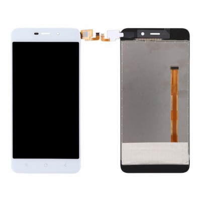 Lcd With Touch Screen For Blackview A10 White By - Maxbhi Com