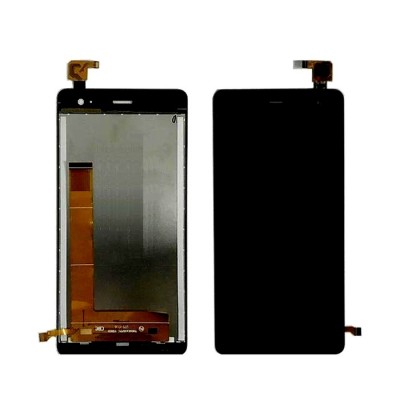 Lcd With Touch Screen For Wiko Jerry2 Black Bleen By - Maxbhi Com