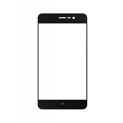 Replacement Front Glass For Wiko Lenny4 Black Bleen By - Maxbhi.com