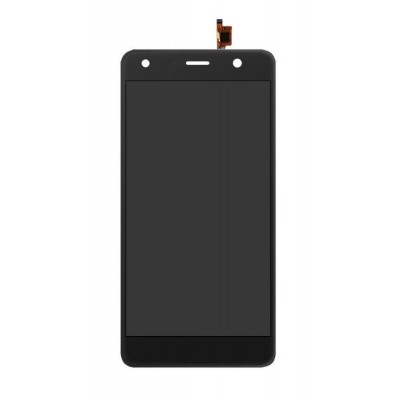 Lcd With Touch Screen For Blu Studio G3 Silver By - Maxbhi.com