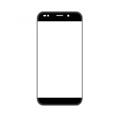 Replacement Front Glass For Micromax Canvas Selfie 3 Q460 Blue By - Maxbhi.com